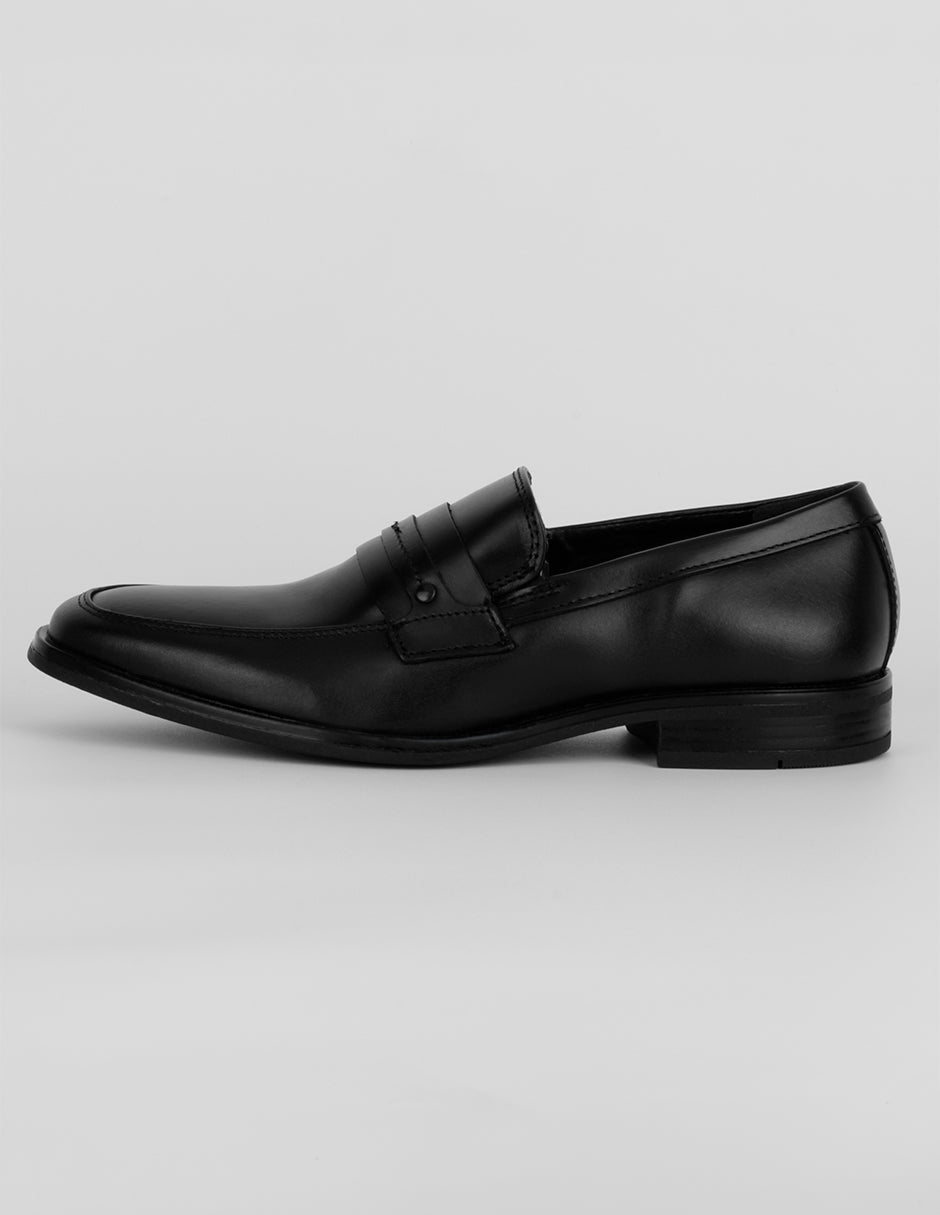 Mocasines Exterior Piel Color Negro Para Hombre De RBCOLLECTION
