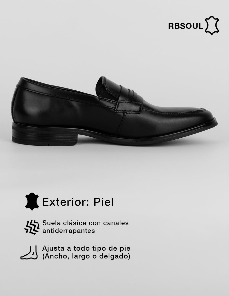 Mocasines Hand Made en Piel – Negro