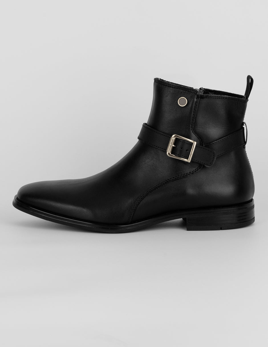 Botas casuales Exterior Piel Color Negro Para Hombre De RBCOLLECTION