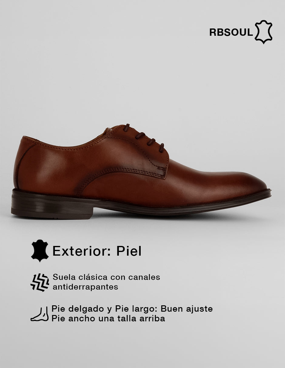 Zapatos de vestir Hand made en Piel  – Café