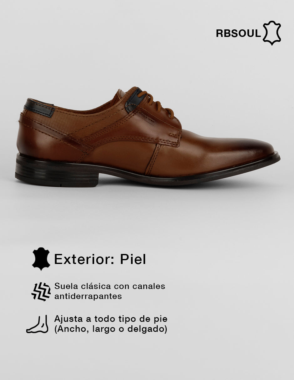 Zapatos de vestir Hand Made en Piel – Café