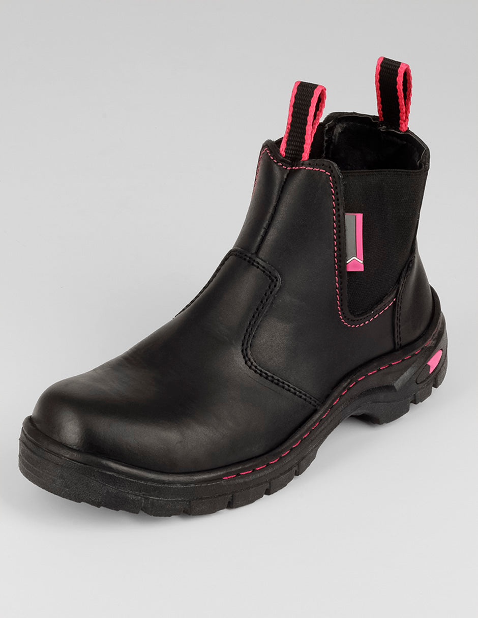 Botas industriales Work en Piel – Negro