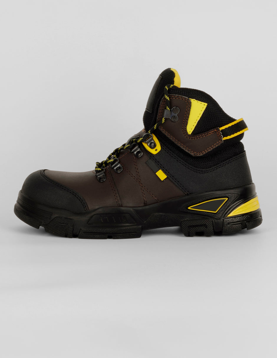 Botas industriales Exterior Piel Color Negro Para Hombre De RBMOVE
