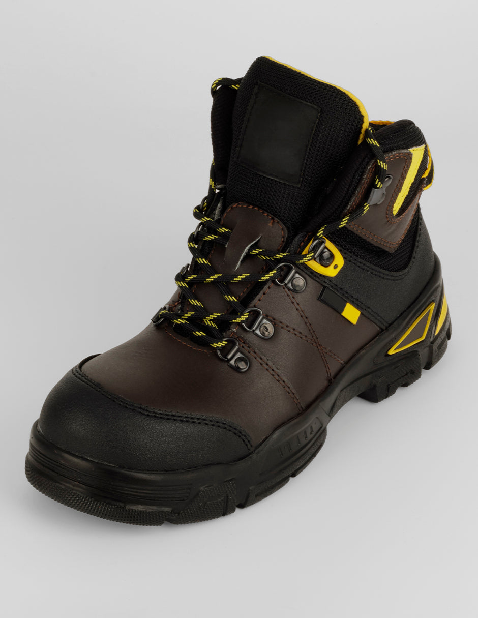 Botas industriales Work en Piel – Negro