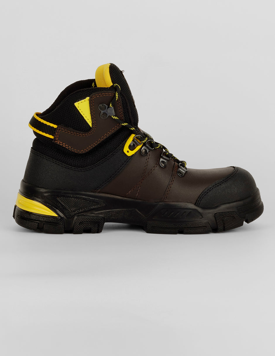 Botas industriales Work en Piel – Negro