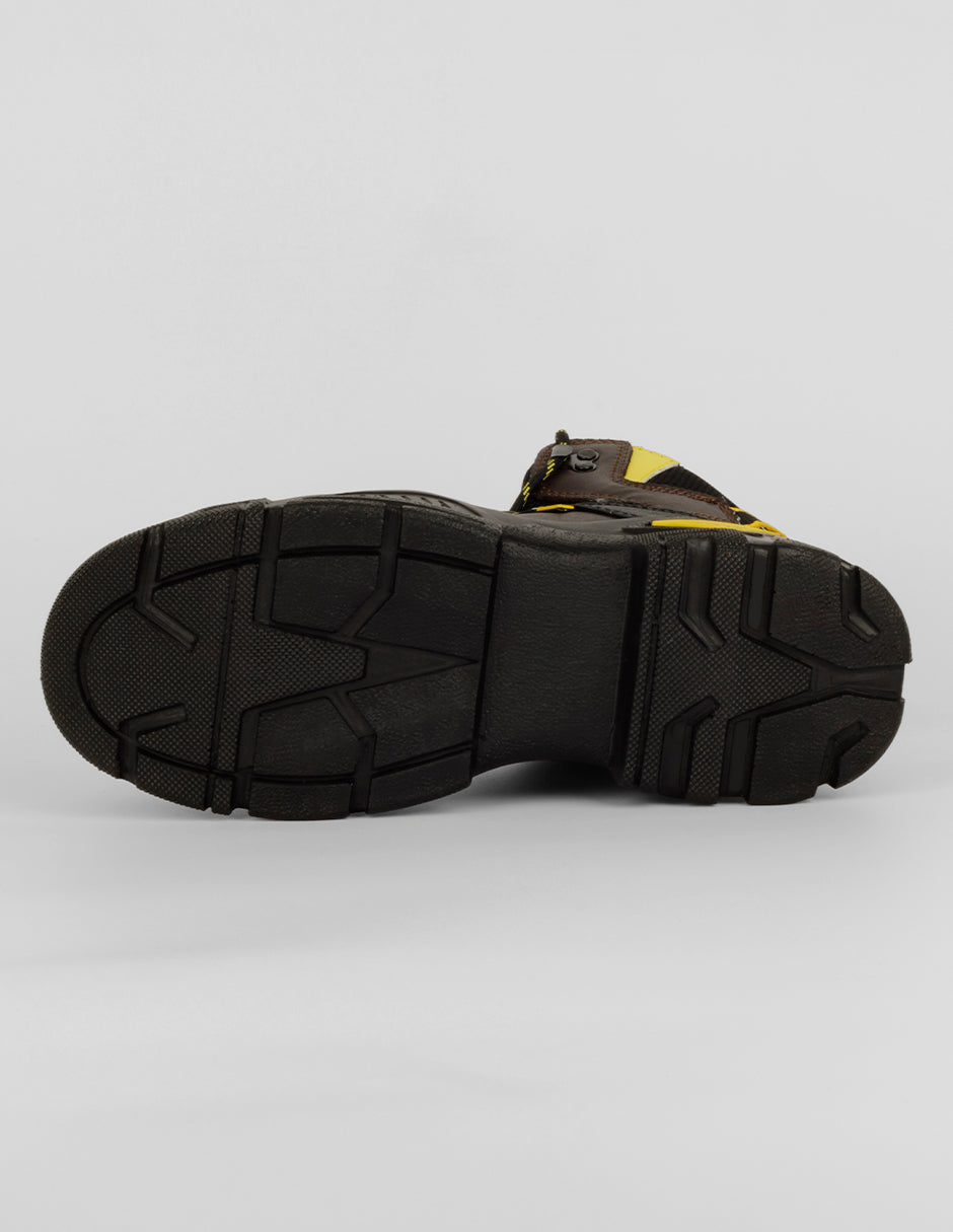 Botas industriales Work en Piel – Negro