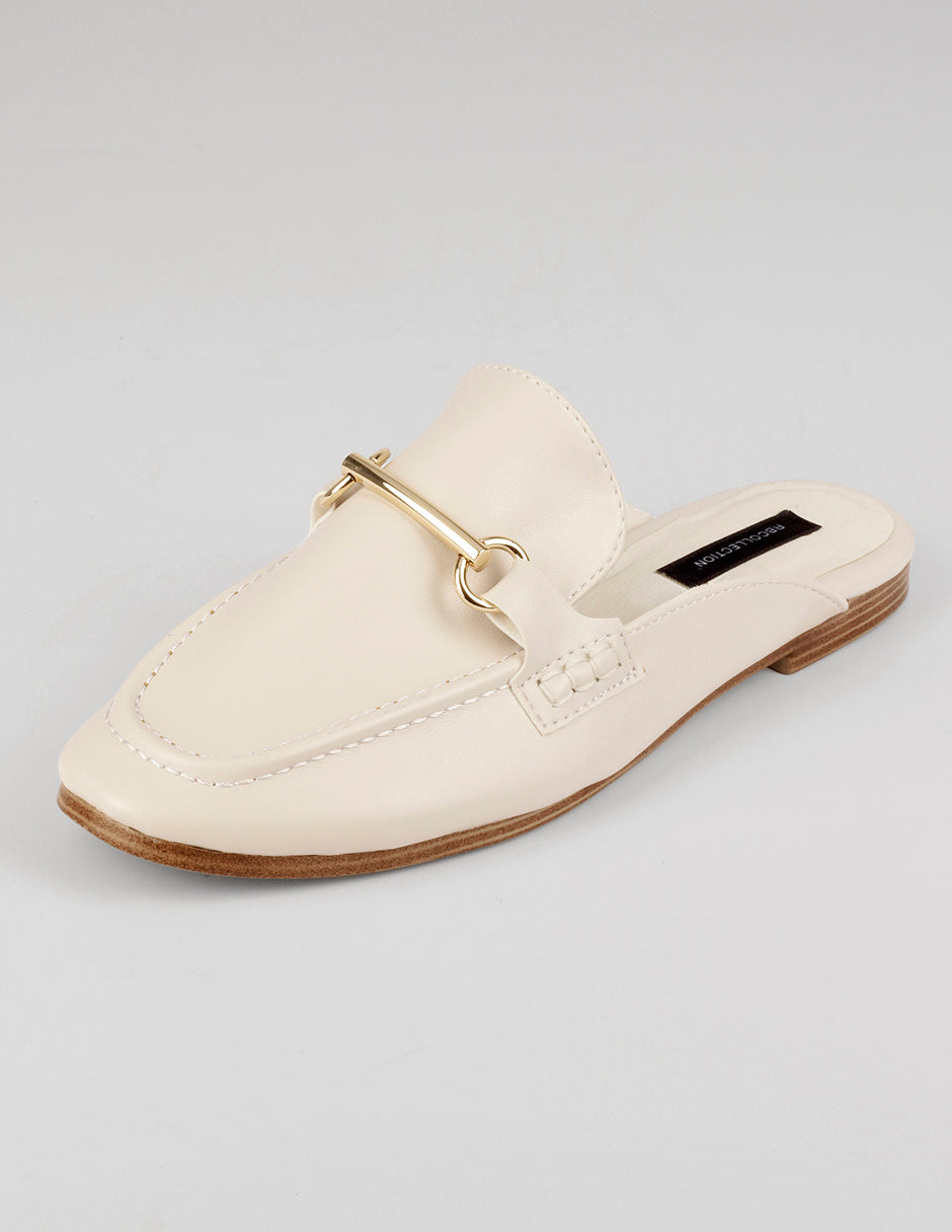 Loafers Onne en Piel vegana – Blanco