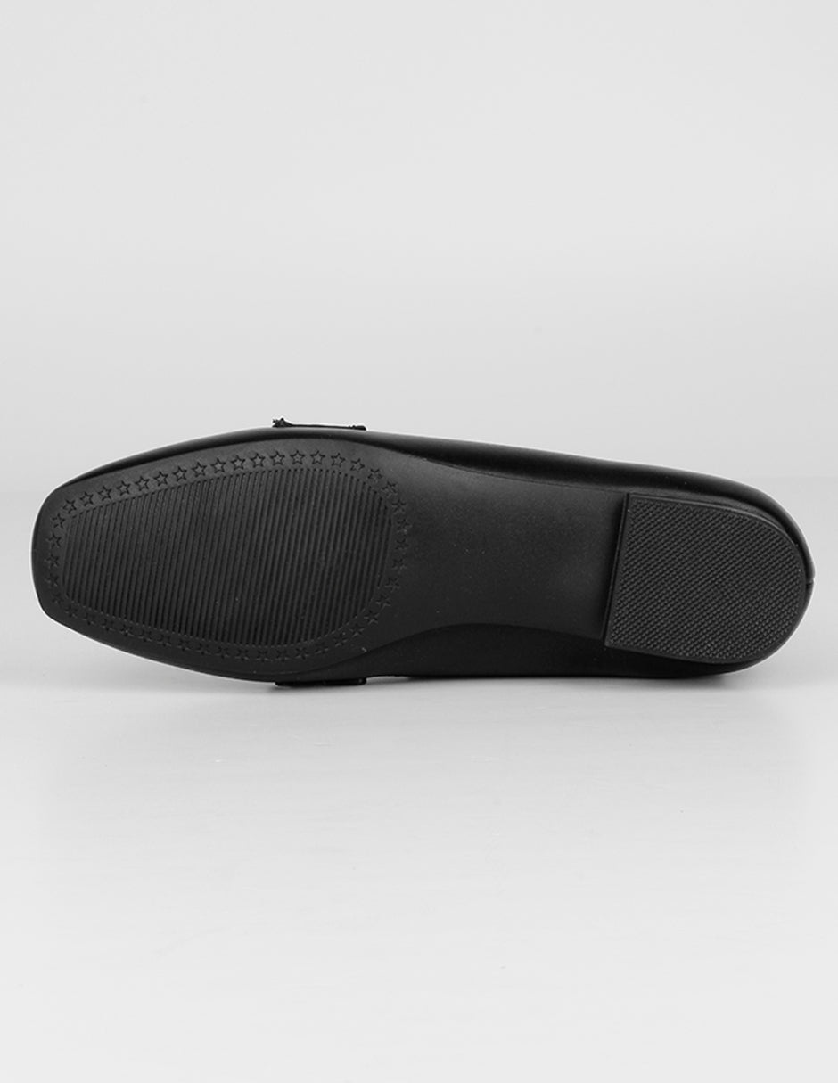Flats clásicas Classy en Piel vegana – Negro