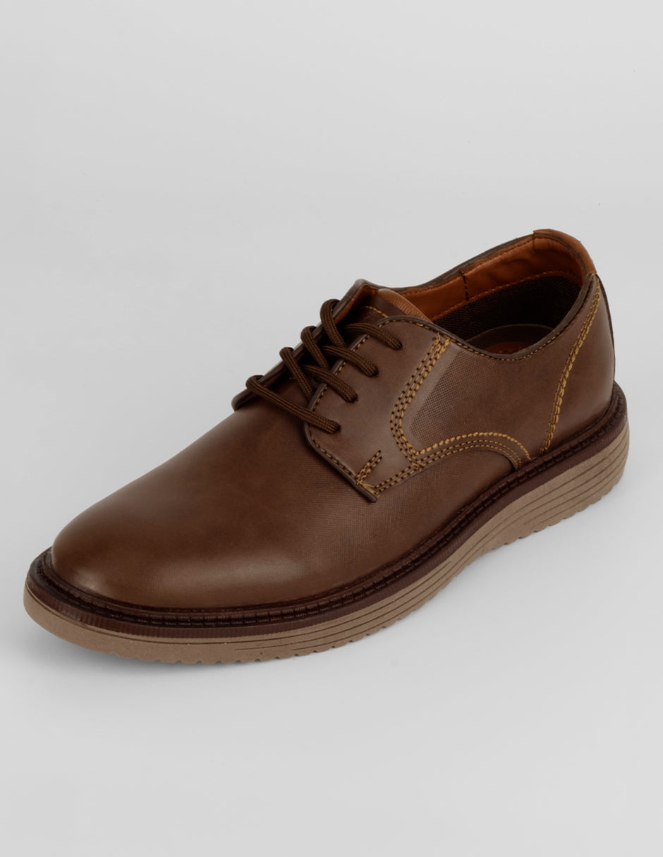 Oxfords Confi en Piel vegana – Café