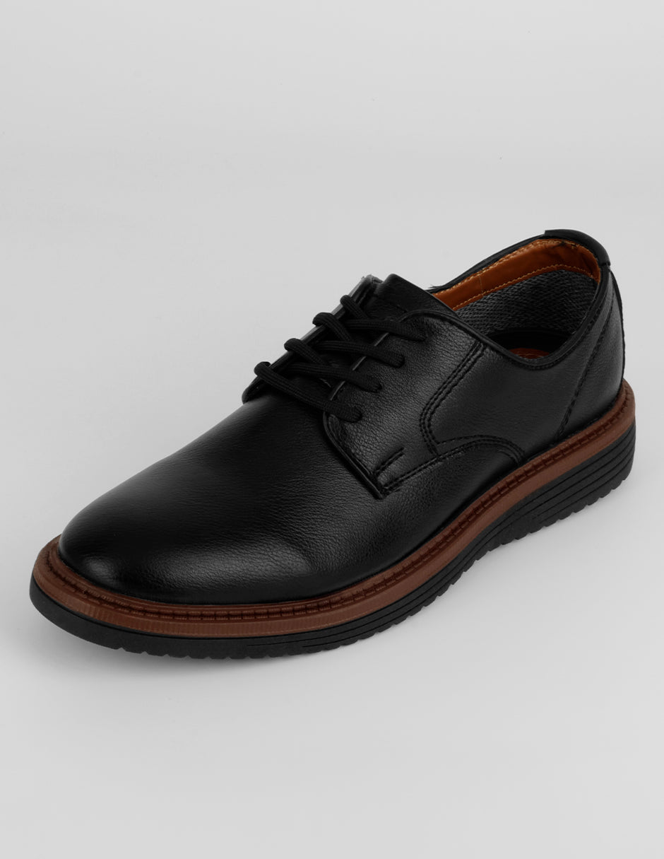 Oxfords Confi en Piel vegana – Negro