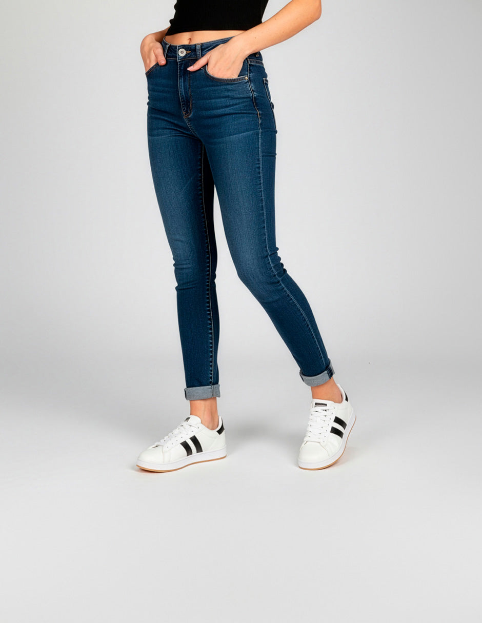 Tenis con cordones  Bear en Piel vegana – Blanco