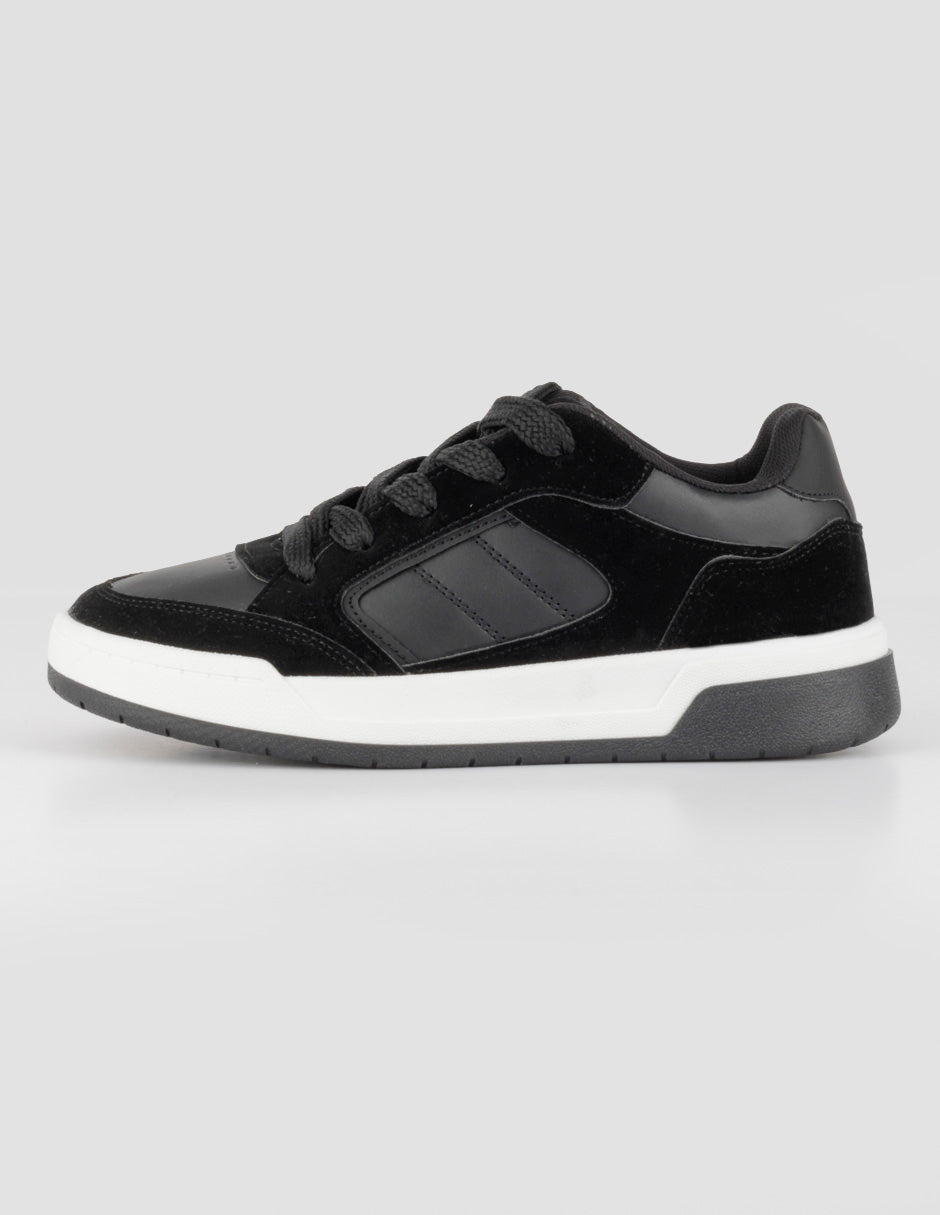 Tenis con cordones  Bear en Sintético – Negro