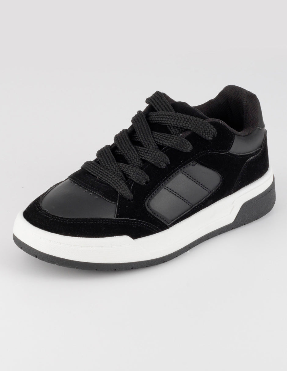 Tenis con cordones  Bear en Sintético – Negro