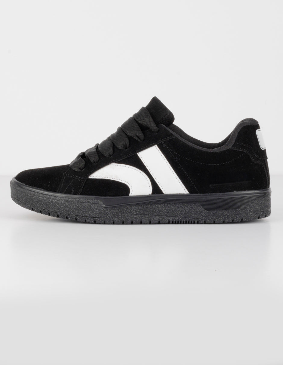 Tenis con cordones  Urban en Gamuza sintética – Negro