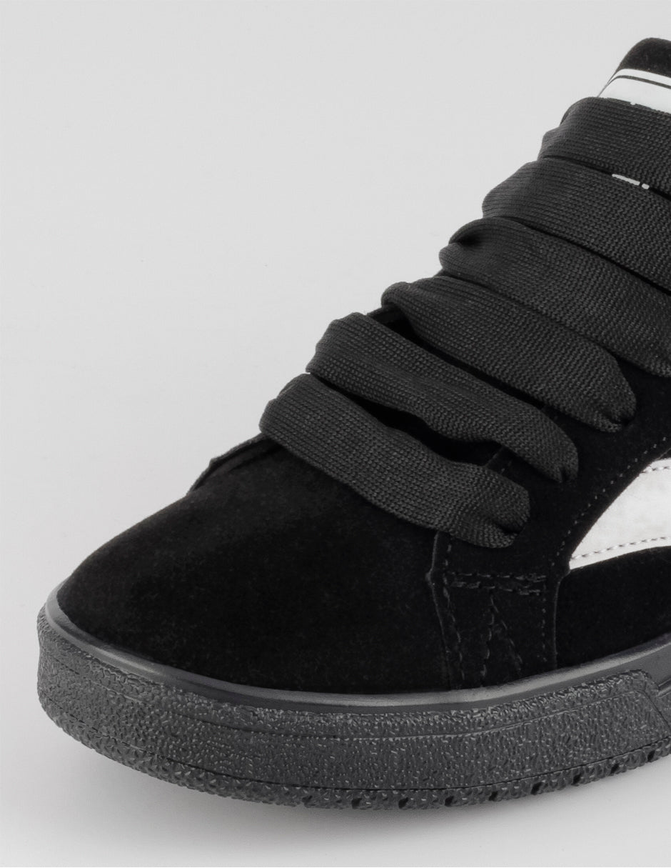 Tenis con cordones  Urban en Gamuza sintética – Negro