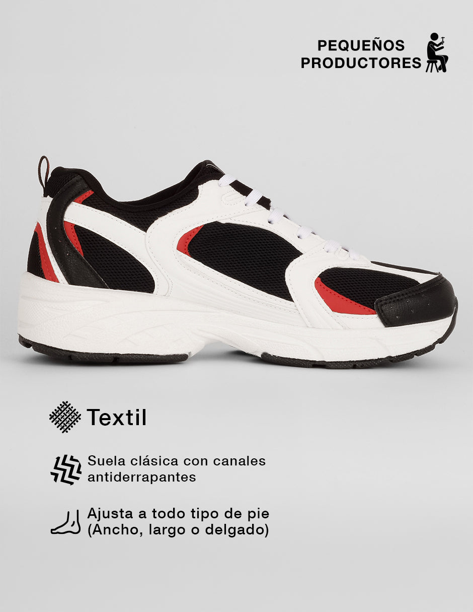 Tenis para entrenamiento Creed en Textil – Negro