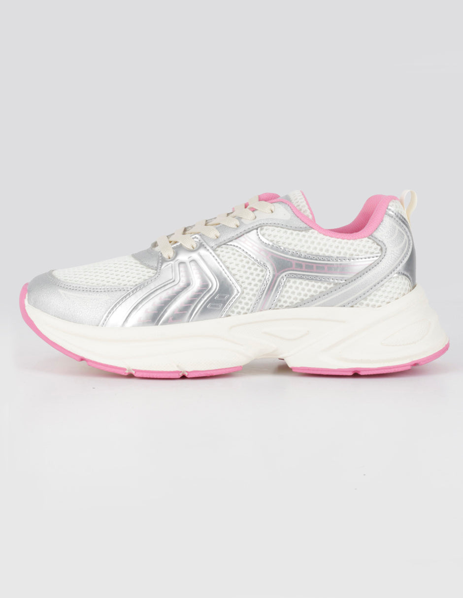 Tenis tipo deportivo  Highline en Textil – Beige