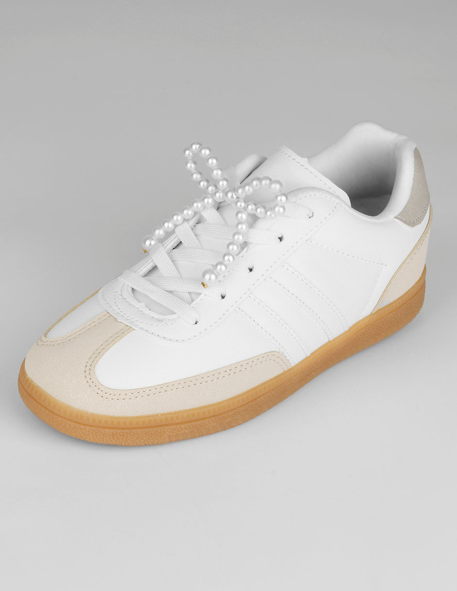 Escolar Kids en Piel vegana – Blanco