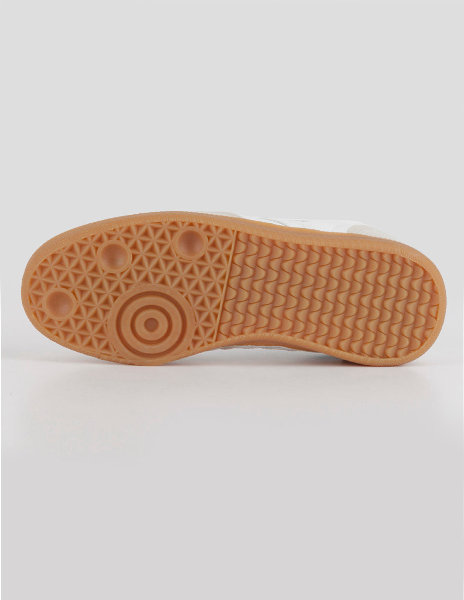 Tenis con cordones  Sam en Piel vegana – Blanco