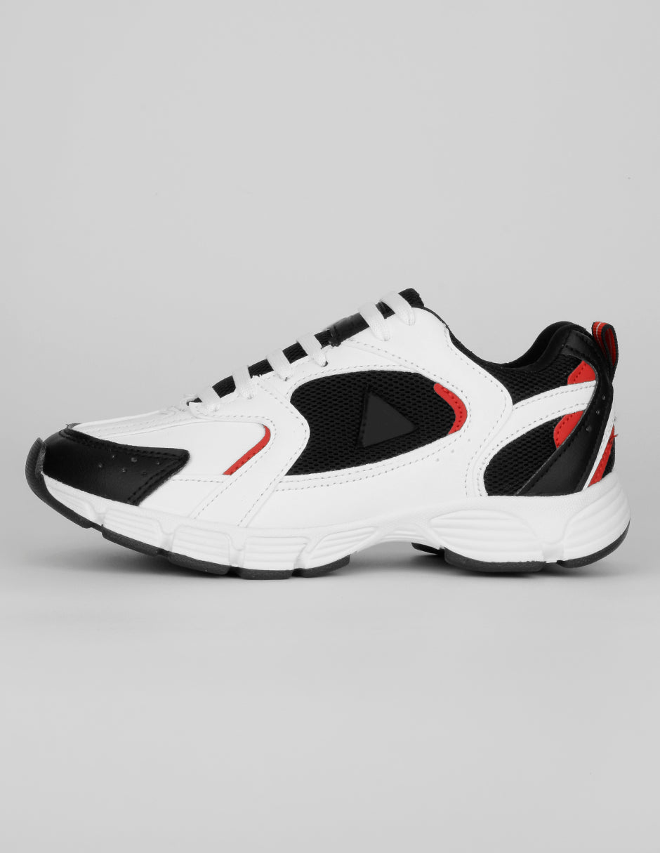 Tenis Exterior Piel vegana Color Blanco Para Niño De RBCOLLECTION