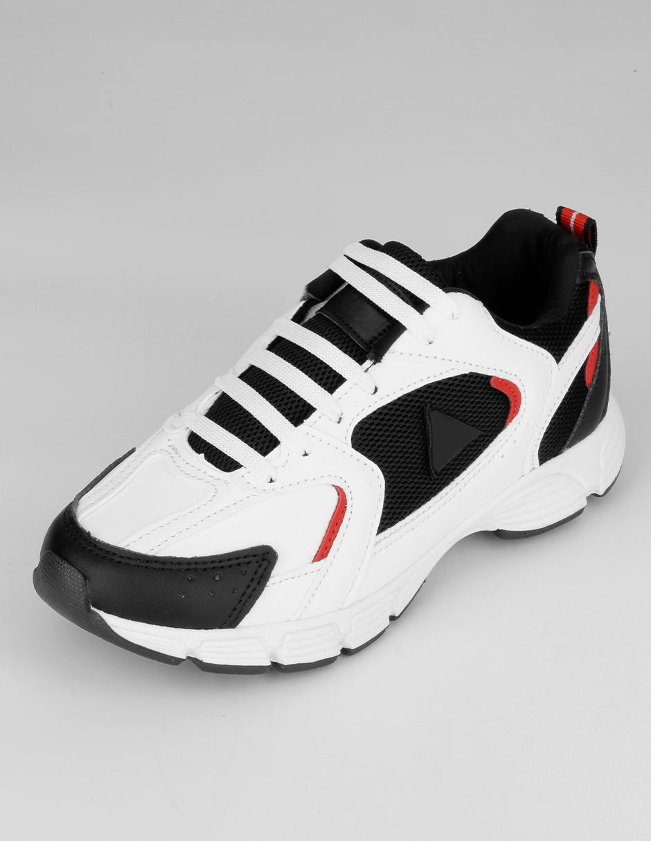 Tenis Kids en Piel vegana – Blanco