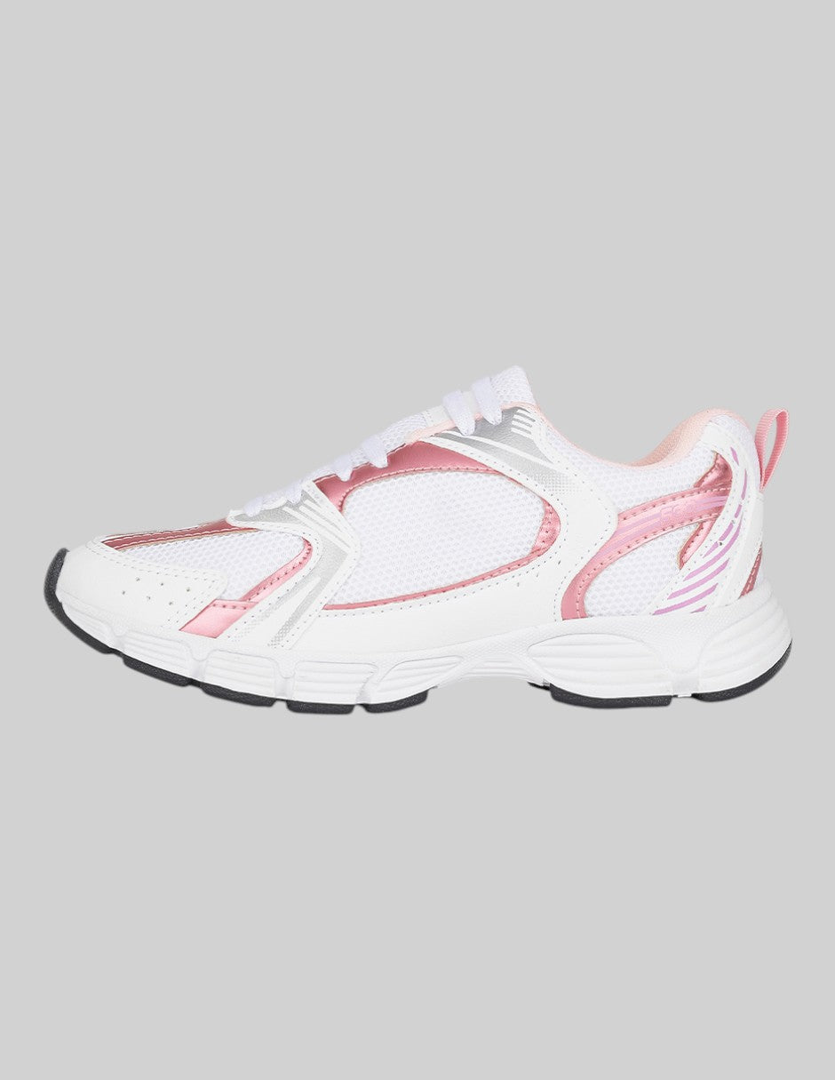 Tenis Exterior Textil Color Blanco Para Niña De RBCOLLECTION