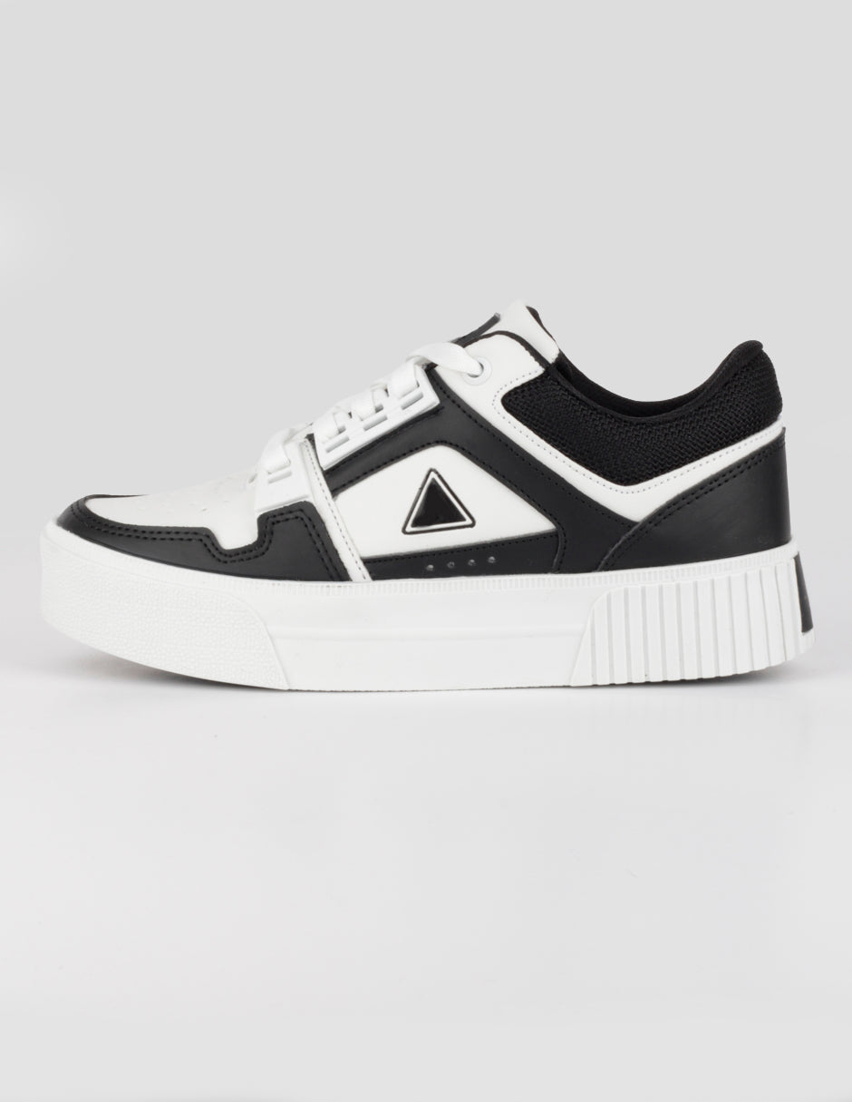 Tenis con cordones  Highline en Sintético – Negro