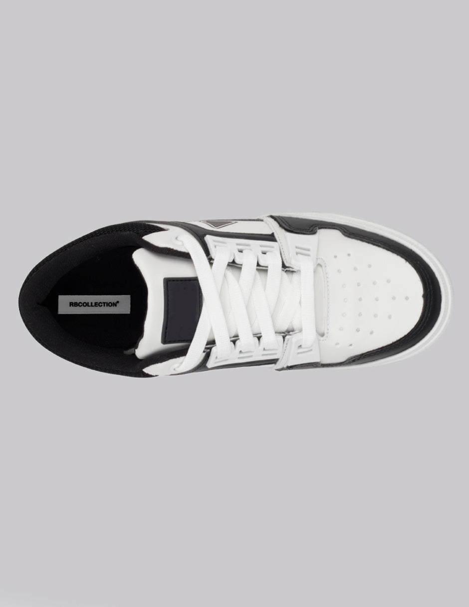 Tenis con cordones  Highline en Sintético – Negro