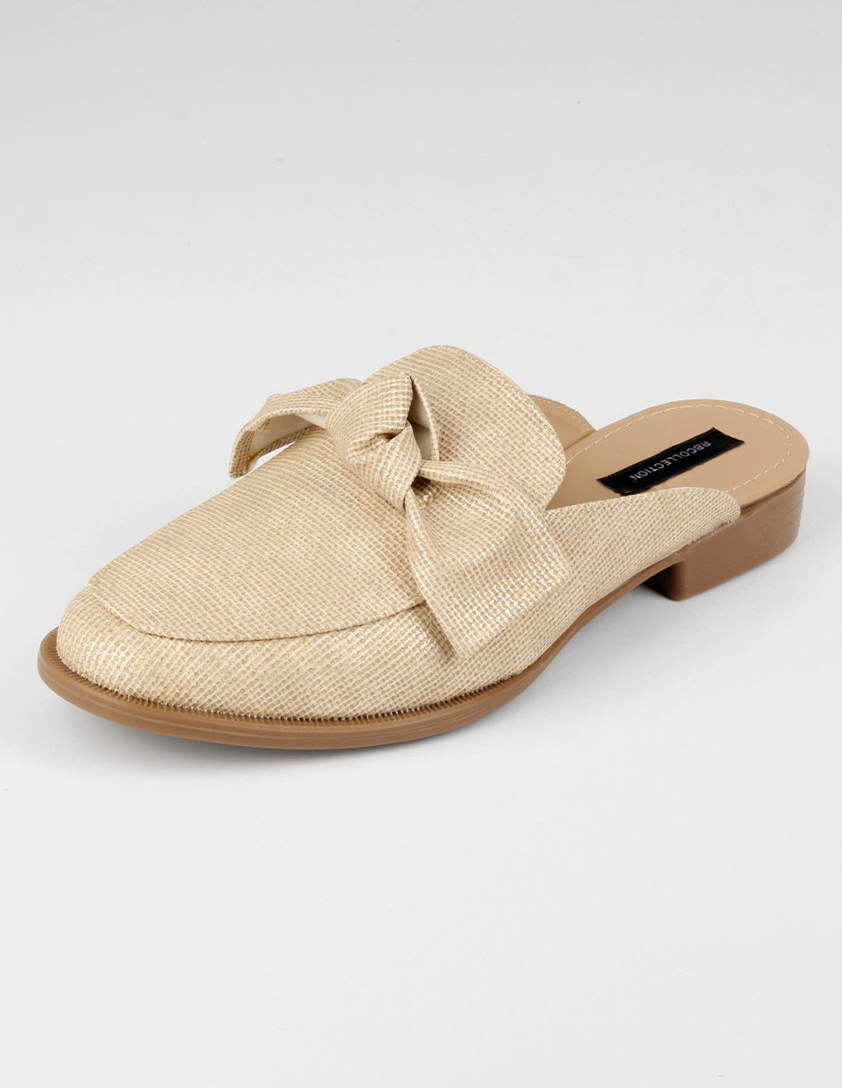 Loafers Onne en Piel vegana – Beige