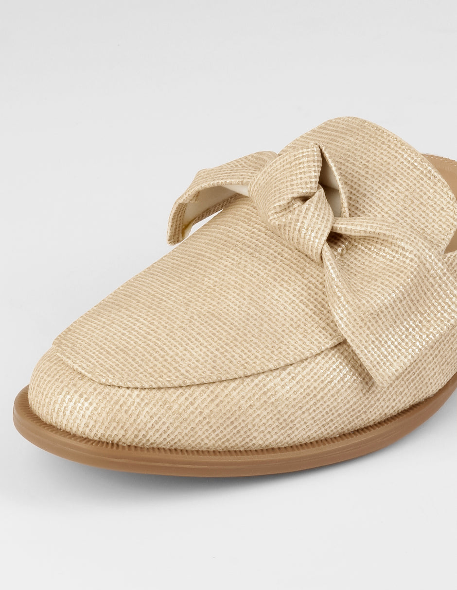 Loafers Onne en Piel vegana – Beige