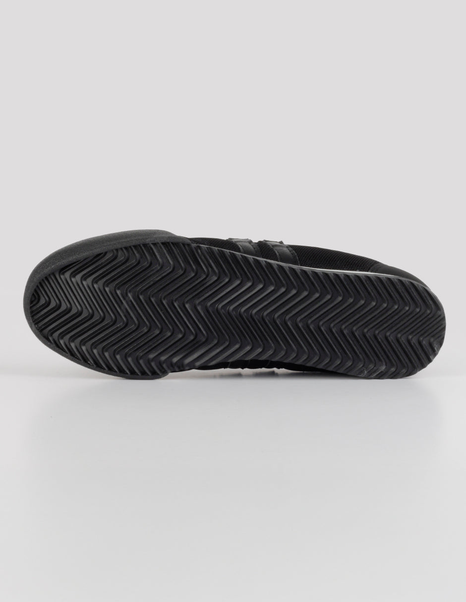 Tenis sin cordones  Darling en Textil – Negro