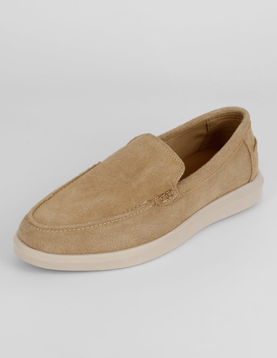 Mocasines Hand Made en Piel – Beige