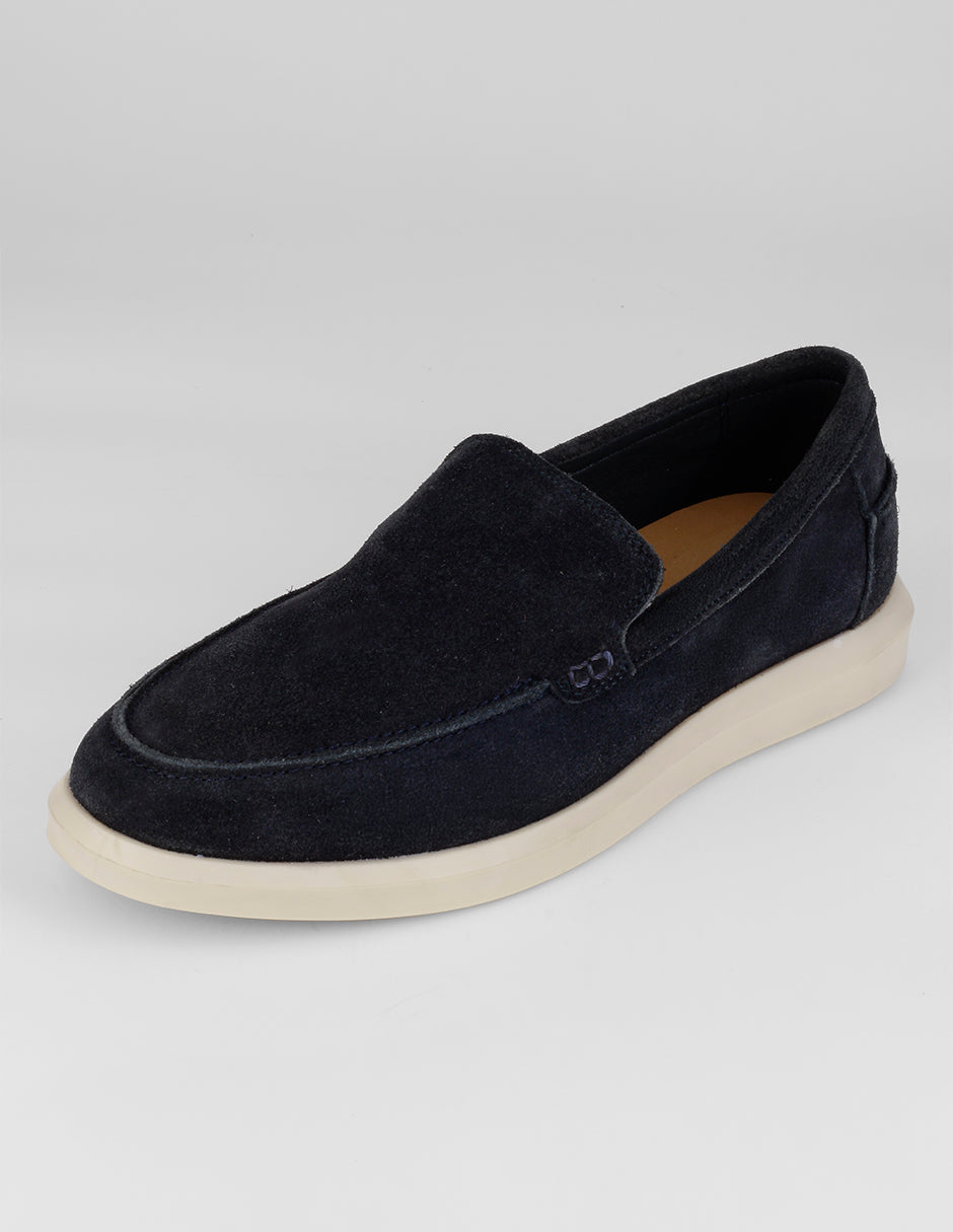 Mocasines Hand Made en Piel – Azul