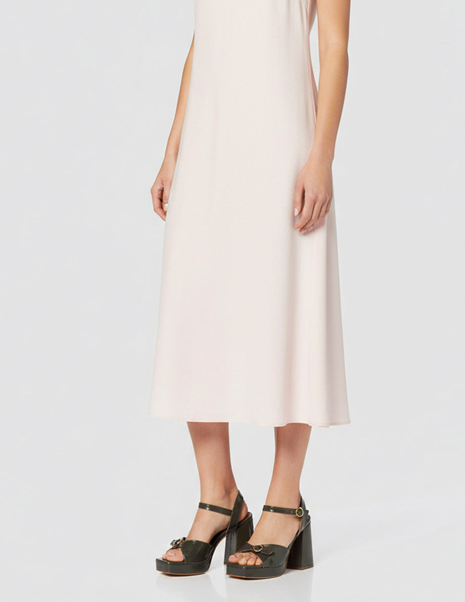 Sandalia con tacón Sylen en Piel vegana – Verde