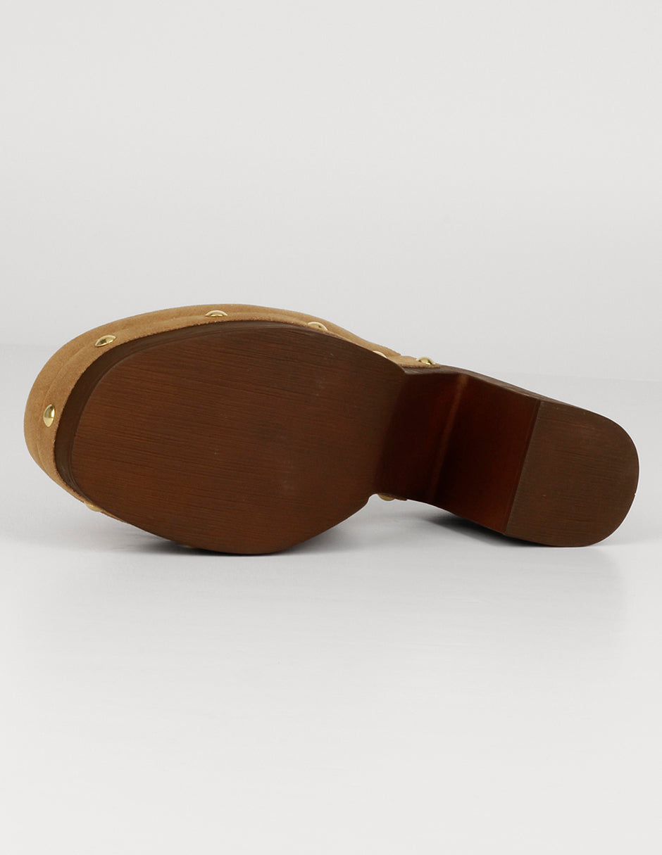 Zapatillas Brunna en Gamuza sintética – Café