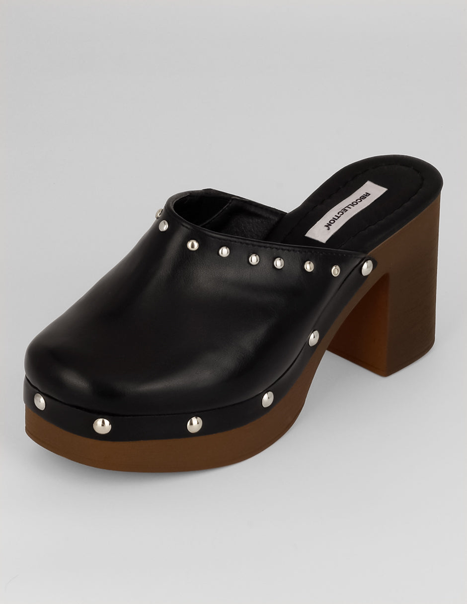 Zapatillas Brunna en Piel vegana – Negro