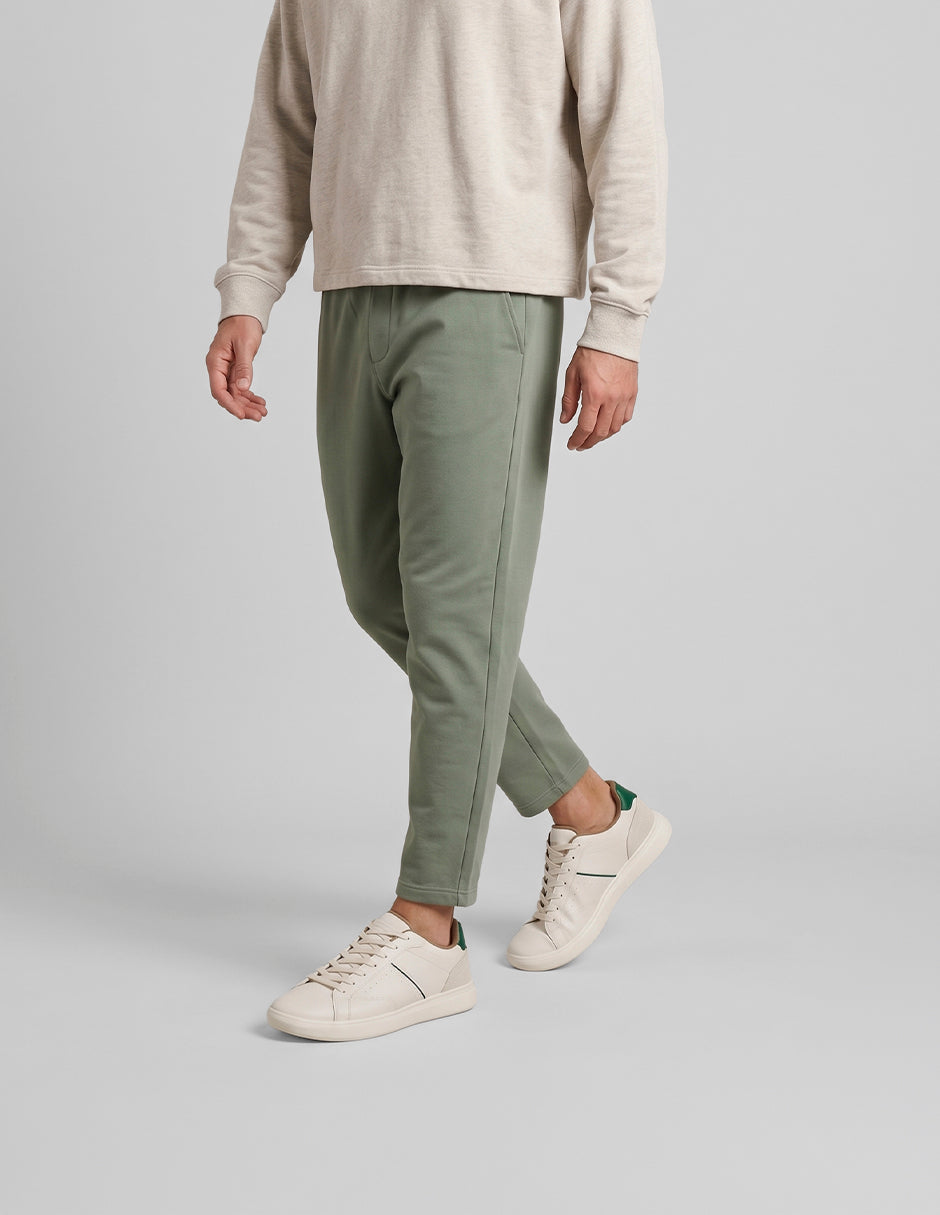 Tenis con cordones MRU en Piel vegana – Beige