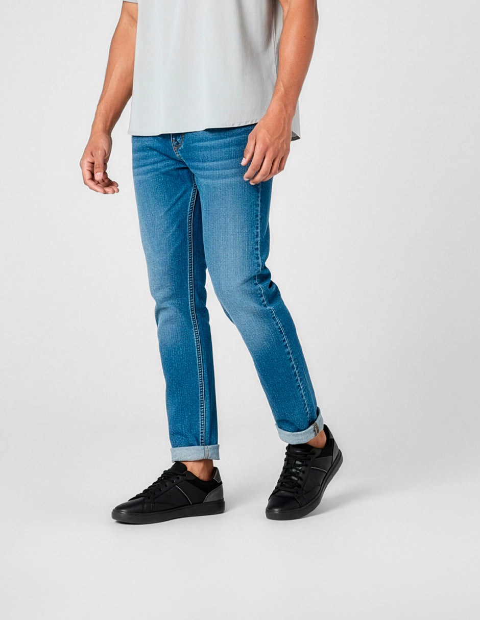 Tenis con cordones Mru en Sintético – Negro