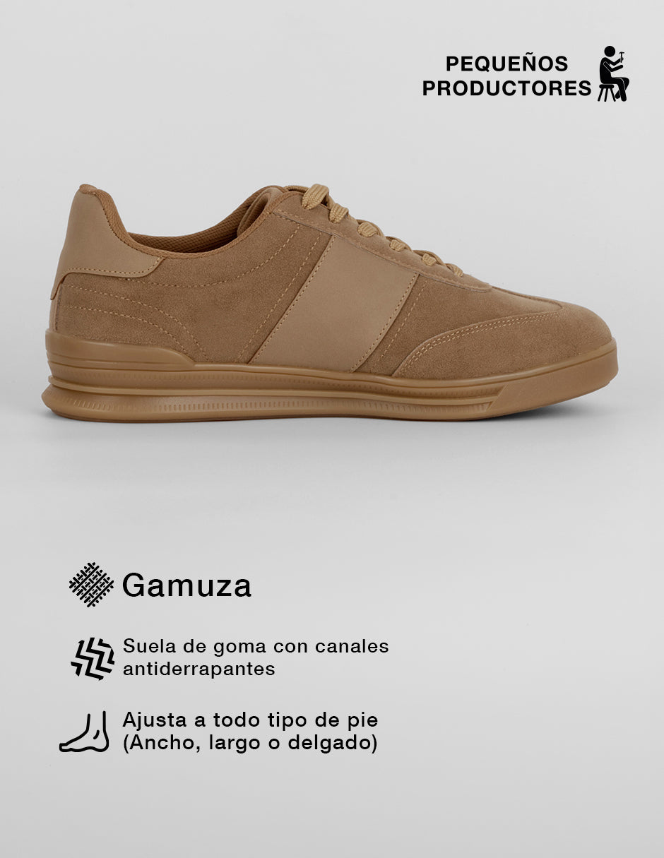 Tenis con cordones Mrs en Sintético – Café