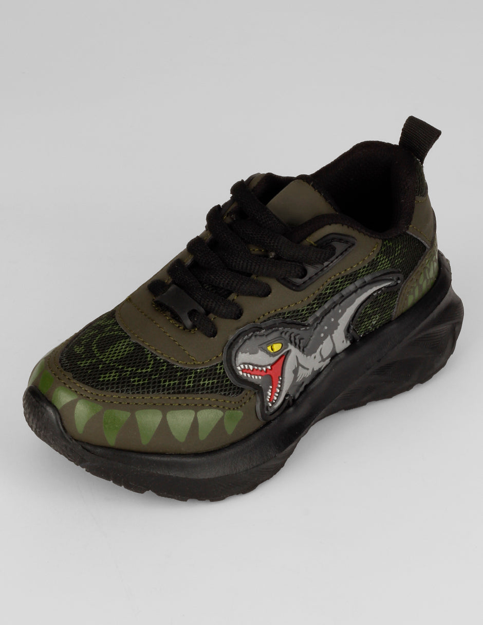 Tenis Kids en Textil – Verde