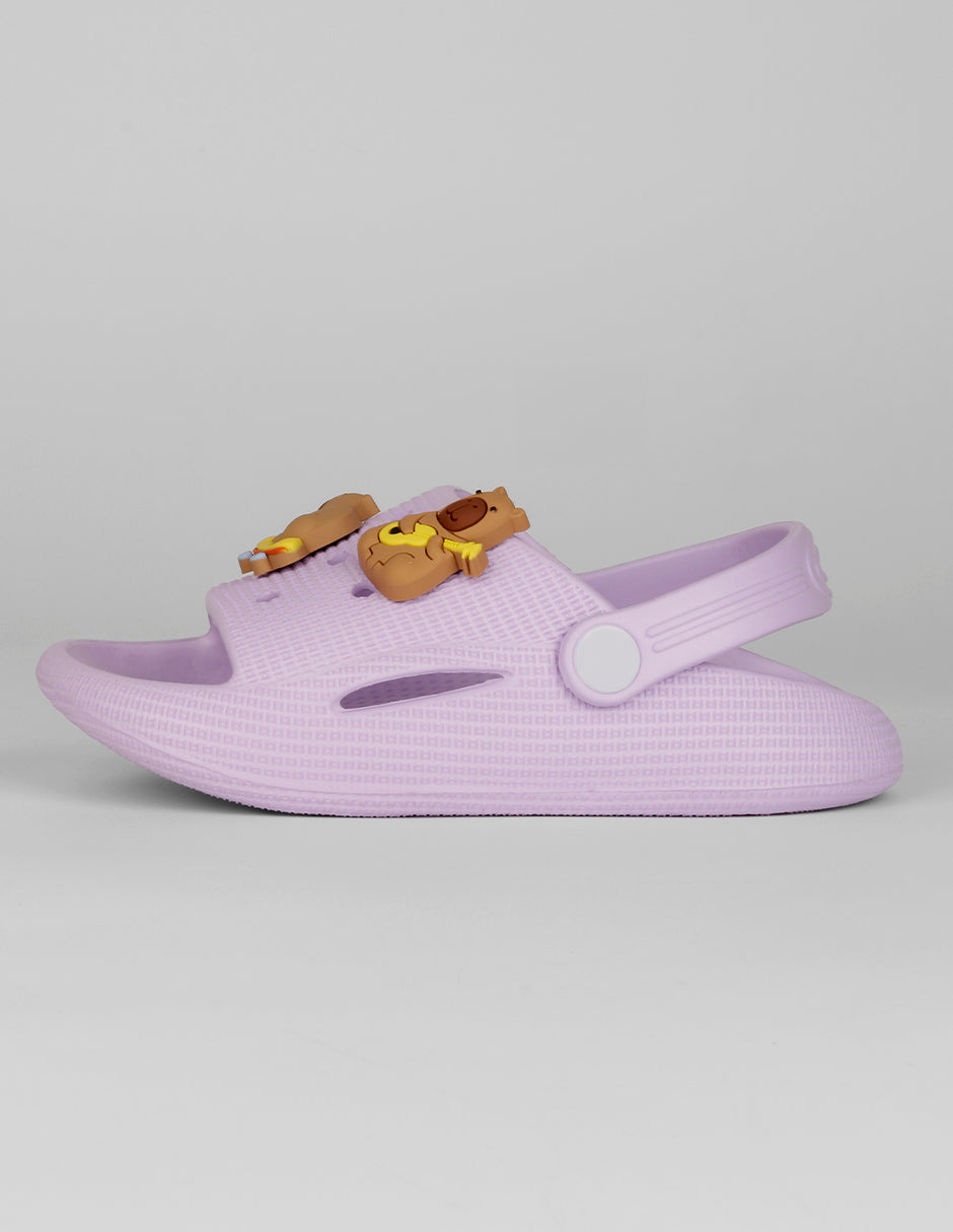 Sandalias Kids en Sintético – Morado
