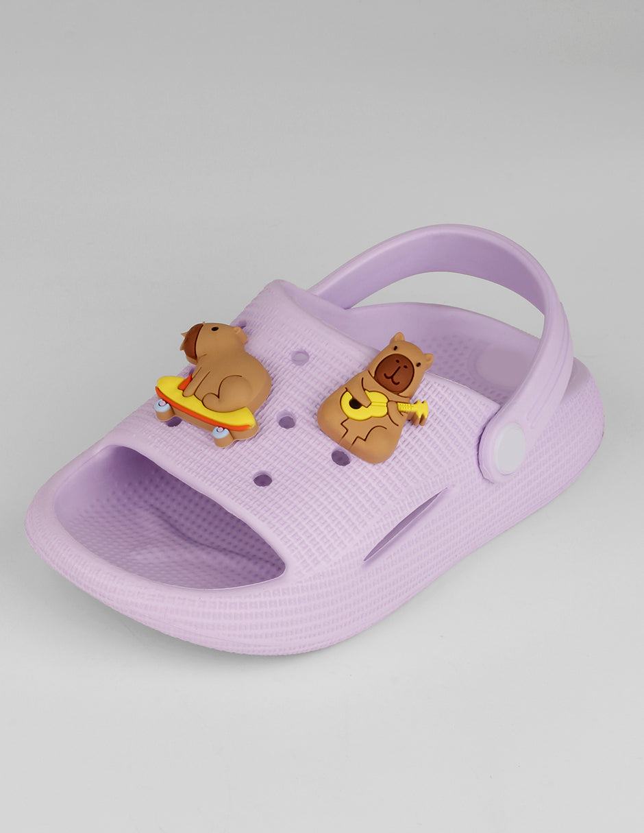 Sandalias Kids en Sintético – Morado