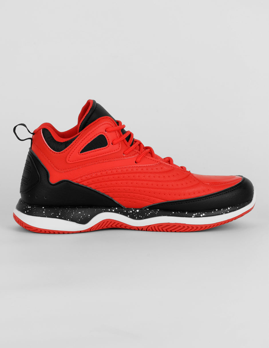 Tenis para basquet Sport en Sintético – Rojo