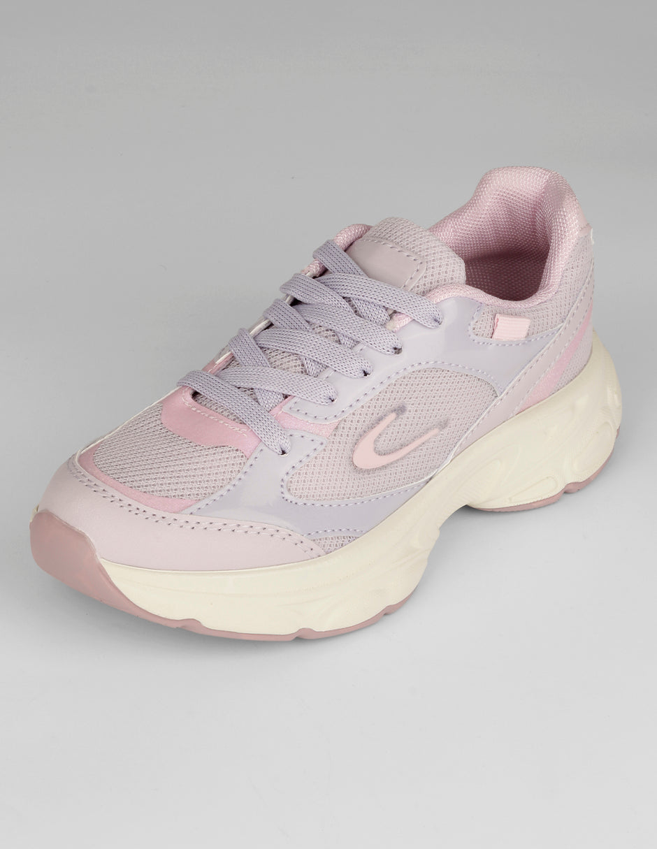 Tenis Kids en Textil – Morado