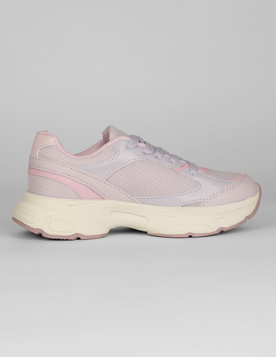 Tenis Kids en Textil – Morado