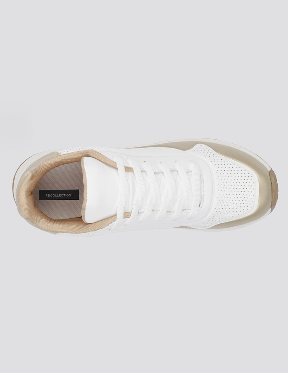 Tenis tipo deportivo  Star en Sintético – Beige