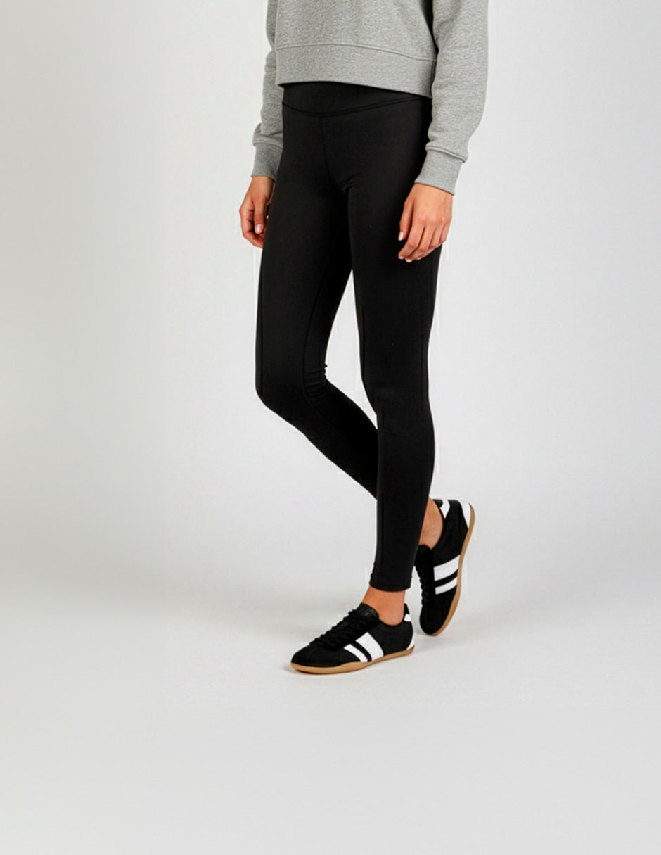 Tenis con cordones  Sam en Textil – Negro