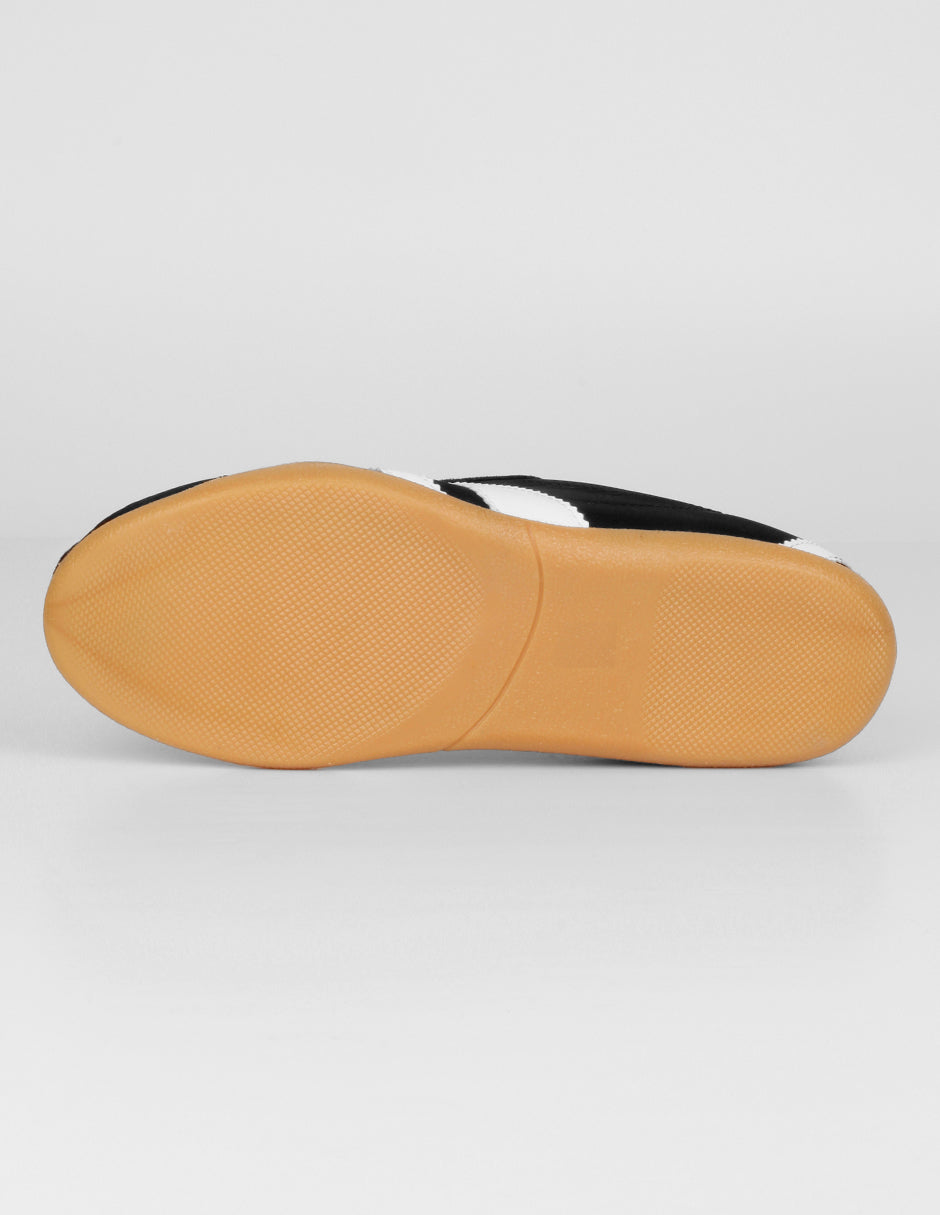 Tenis con cordones  Sam en Textil – Negro
