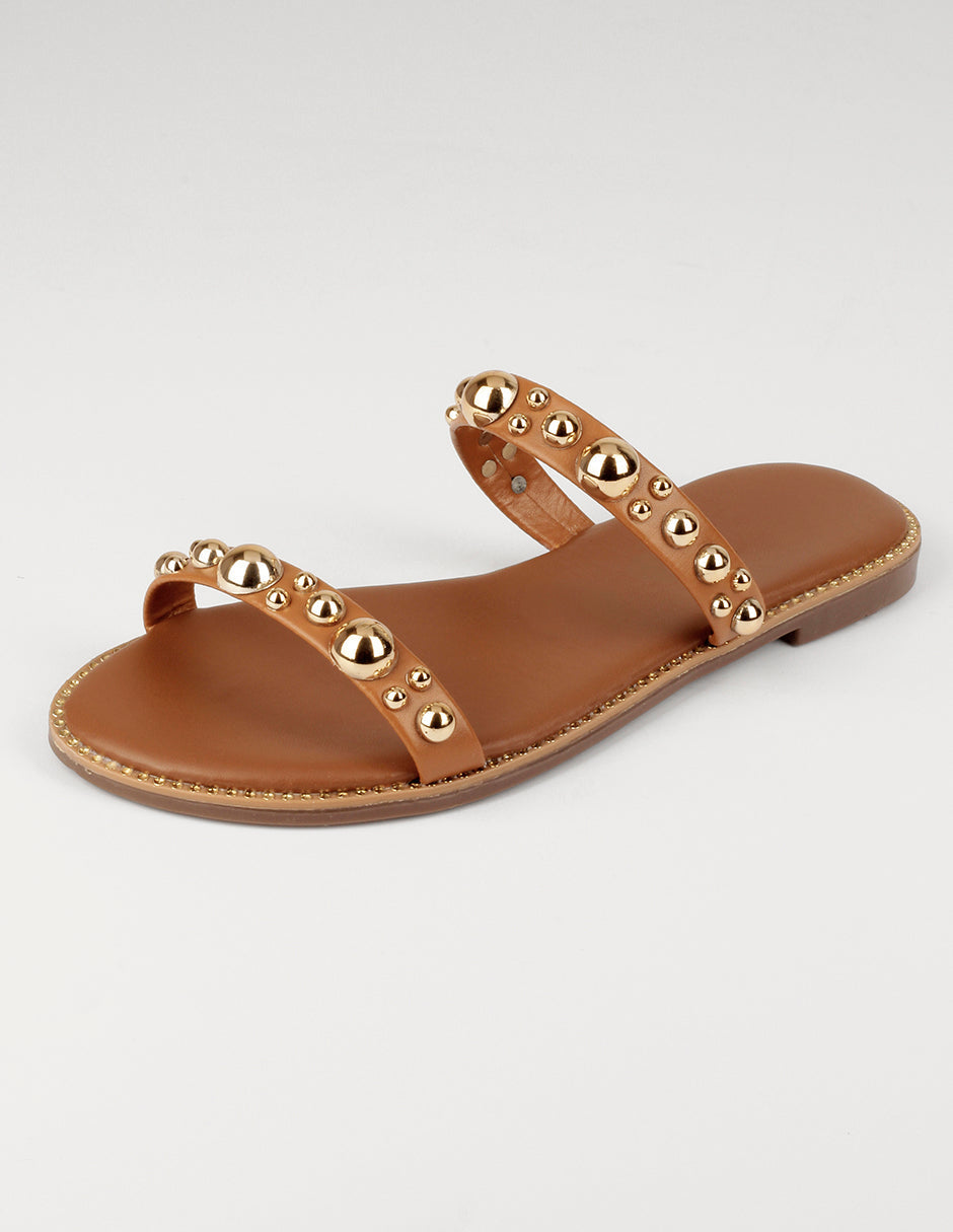 Sandalias de piso Soft en Sintético – Café