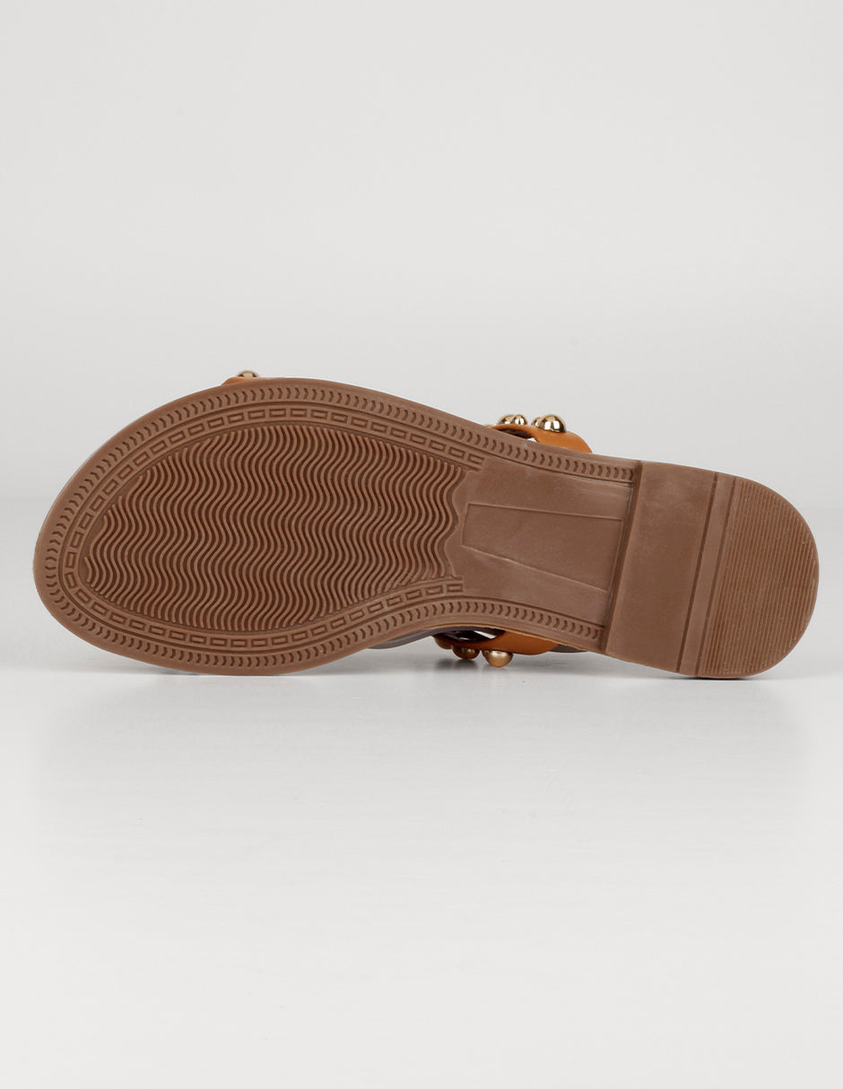 Sandalias de piso Soft en Sintético – Café